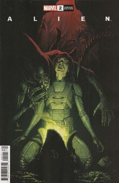 Marvel Alien #2 Frank Variant Comic