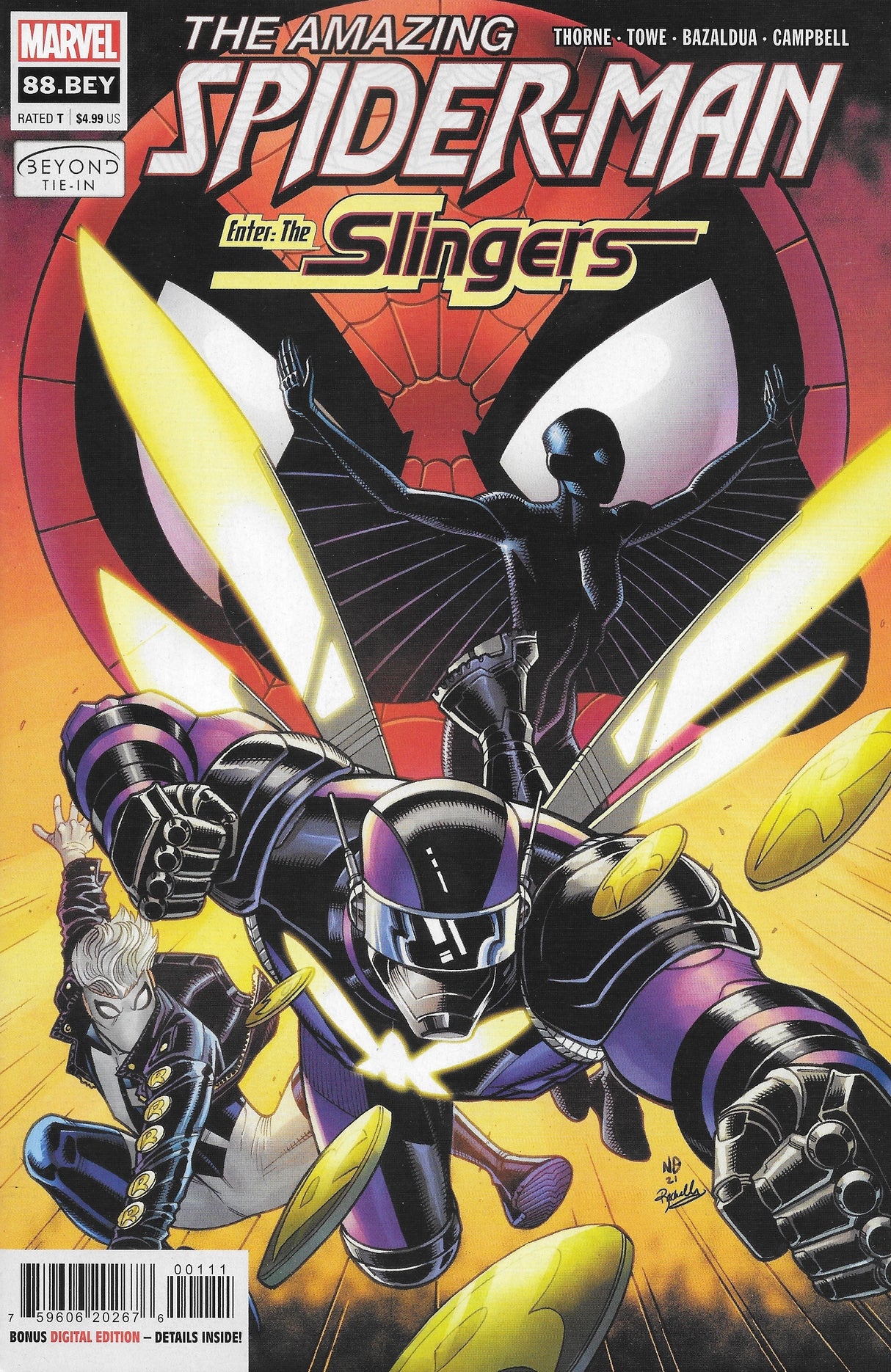 The Amazing Spider-man #88 BEY Slingers Variant Comic