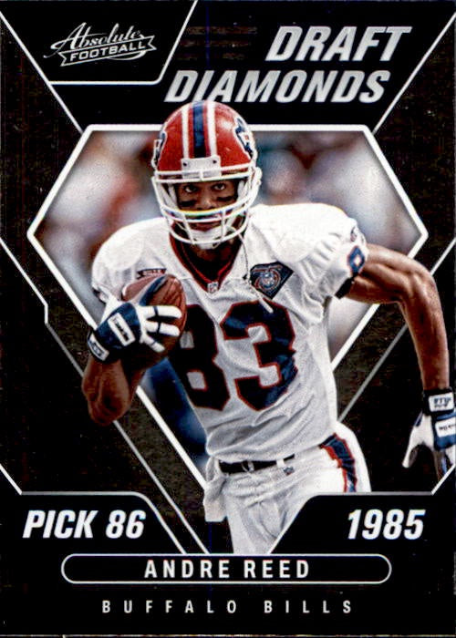 Andre Reed, Draft Diamonds, 2022 Panini Absolute Football NFL