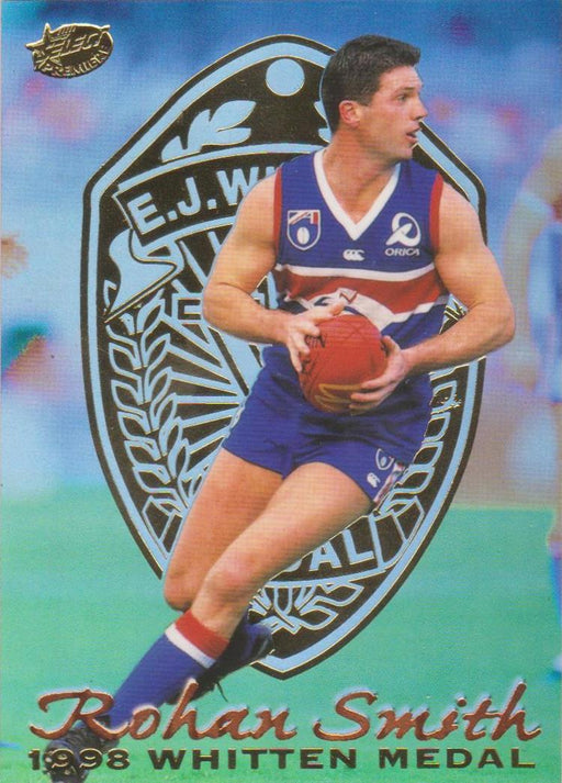 Rohan Smith, EJ Whitten Medallist, 1999 Select AFL