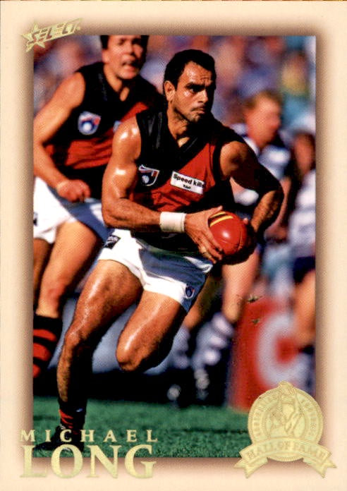 Michael Long, HFLE191, Hall of Fame Series 4, Red Back, 2012 Select Eternity AFL