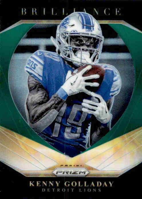 Kenny Golladay, Green Brilliance, 2020 Panini Prizm Football NFL
