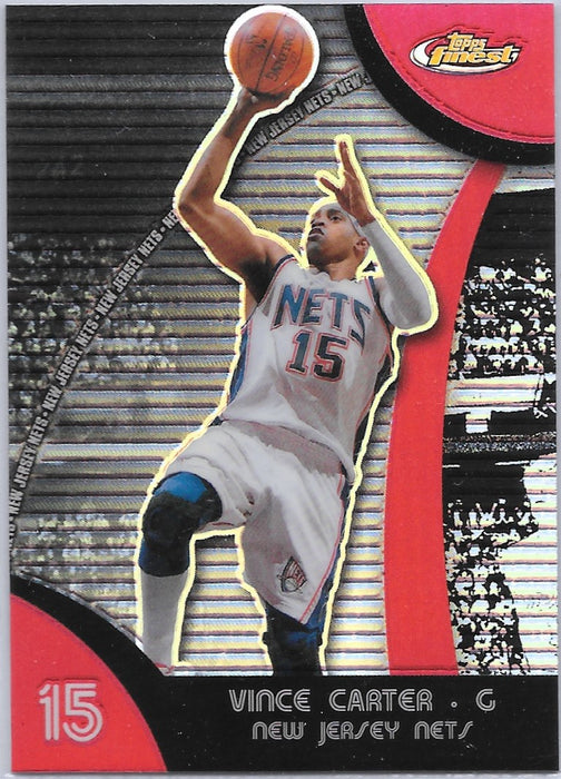 Vince Carter, Refractor, 2007-08 Topps Finest Basketball NBA