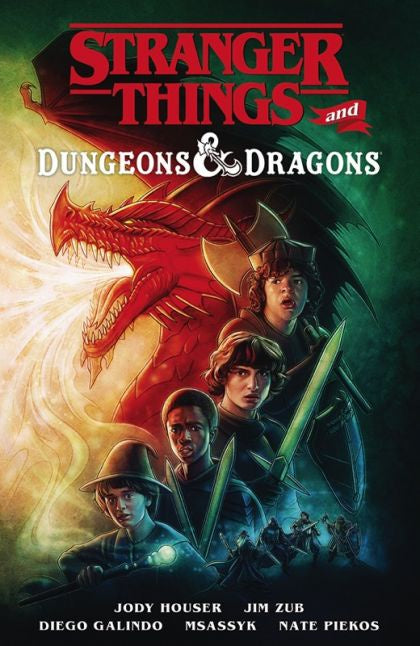 Stranger Things and Dungeons & Dragons Trade Paperback Comic
