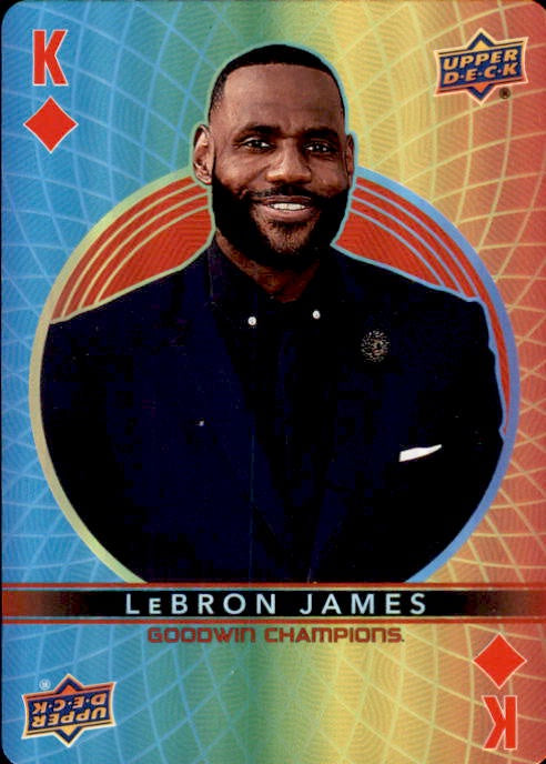 Lebron James, Goodwin Playing Card, 2022 Upper Deck Goodwin Champions