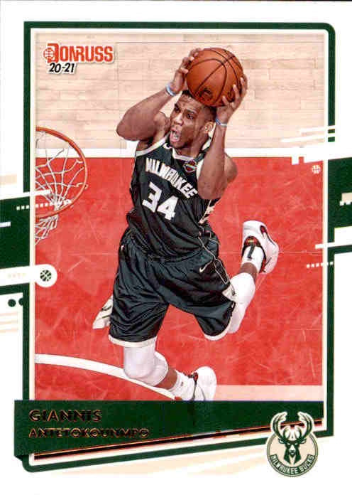 Giannis Antetokounmpo, 2020-21 Panini Donruss Basketball NBA