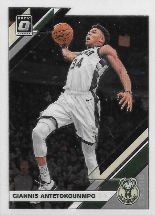 Giannis Antetokounmpo, #81, 2019-20 Panini Optic Basketball