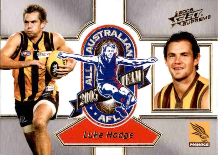 Luke Hodge, All-Australian, 2006 Select AFL Supreme