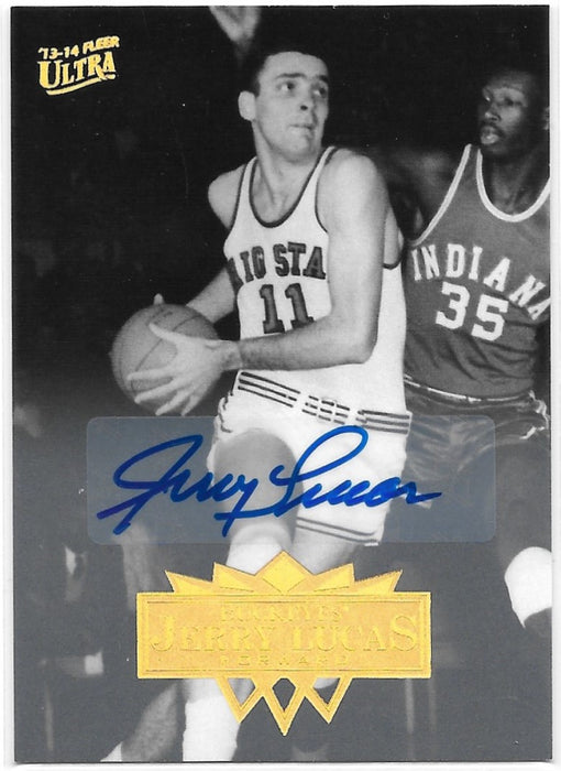 Jerry Lucas, Fleer Ultra Signature, 2013-14 Fleer Retro Basketball NBA
