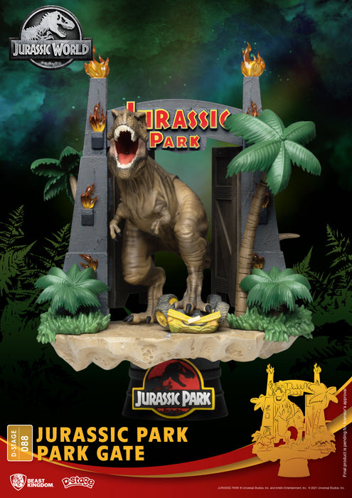 Beast Kingdom D Stage Jurassic Park Park Gate