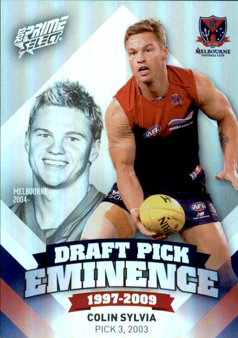 Colin Sylvia, Draft Pick Eminence, 2013 Select AFL Prime