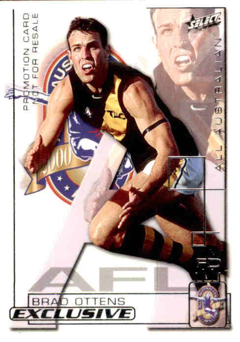 Brad Ottens, All Australian, 2002 Select AFL Exclusive