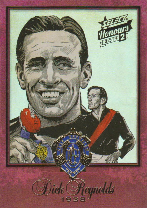 Dick Reynolds, BSK63, Brownlow Sketch, 2014 Select AFL Honours 2