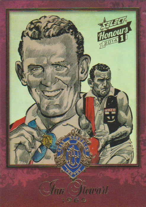 Ian Stewart, Brownlow Sketch, 2014 Select AFL Honours 1