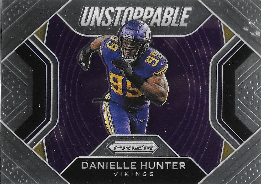 Danielle Hunter, Unstoppable, 2020 Panini Prizm Football NFL