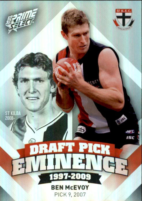 Ben McEvoy, Draft Pick Eminence, 2013 Select AFL Prime
