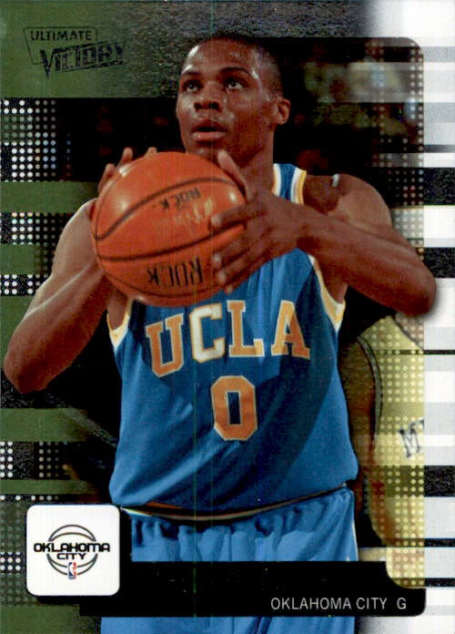 Russell Westbrook, RC, Ultimate Victory, 2008-09 UD MVP Basketball NBA