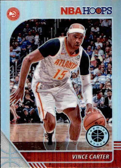 Vince Carter, Silver Prizm, 2019-20 Panini Hoops Premium Stock Basketball NBA