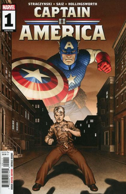 Captain America, Vol. 11, #1 Comic
