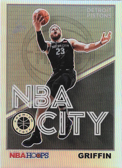 Blake Griffin, Silver Prizm NBA City, 2019-20 Panini Hoops Premium Stock Basketball NBA