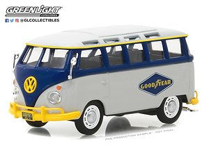 Volkswagen Type 2 (T1) Samba Bus, Goodyear Running on Empty Series, 1:43 Diecast Vehicle
