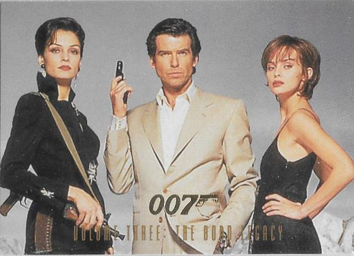 1996 Inkworks, James Bond 007 Promotional Set of 3 cards.