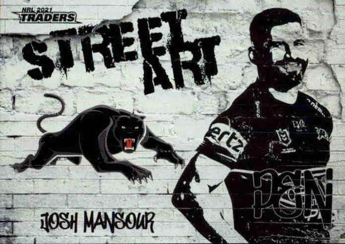 Josh Mansour, Street Art, 2021 TLA Traders NRL