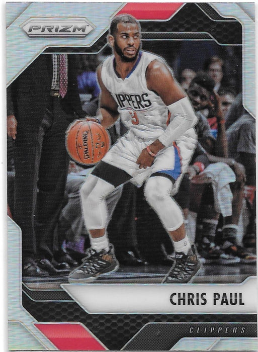 Chris Paul, Silver Prizm, 2016-17 Panini Prizm Basketball NBA