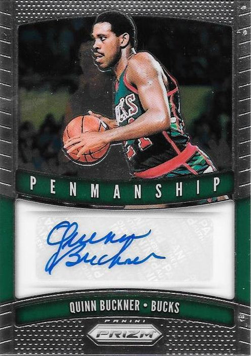 2019-20 Prizm Basketball NBA, Quinn Buckner Penmanship Auto