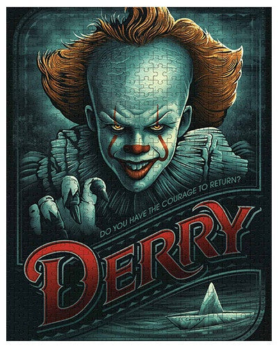 IT Chapter Two, DERRY, 1000 Piece Jigsaw Puzzle