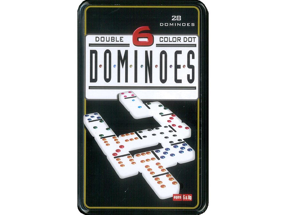 DOMINOES D6 IN TIN