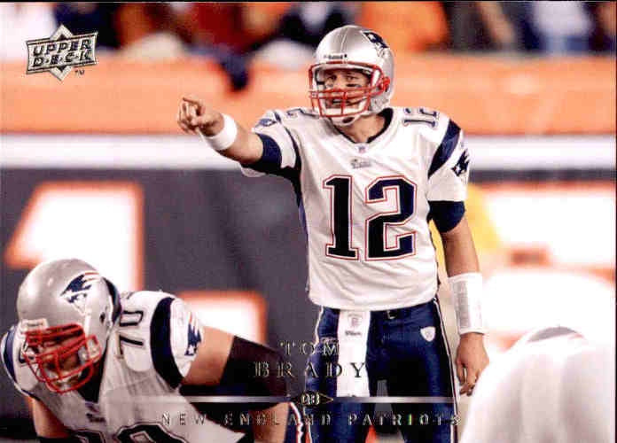 Tom Brady, 2008 Upper Deck Football NFL