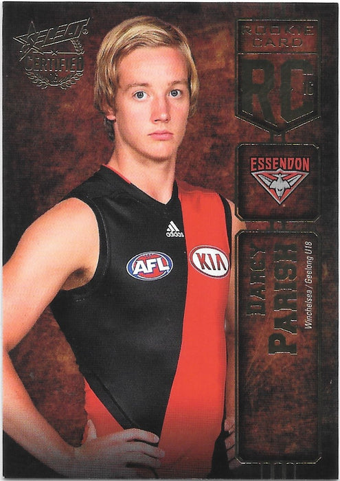 Darcy Parish, Rookie Card, 2016 Select AFL Certified