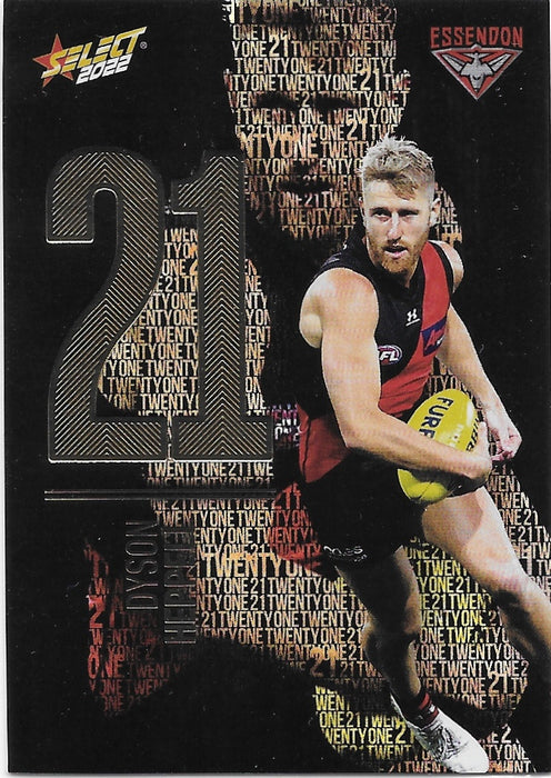 Dyson Happell, Numbers Midnight, 2022 Select AFL Footy Stars Jumbo