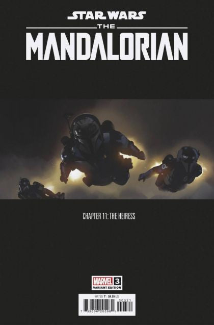 Star Wars: The Mandalorian, Season 2, #3 Concept Art Variant Comic