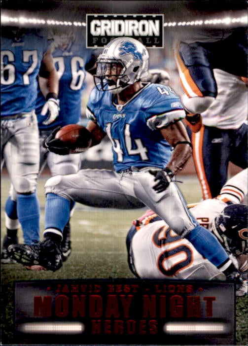 David Best, Monday Knight Heroes, Red, 2012 Panini Donruss Football NFL