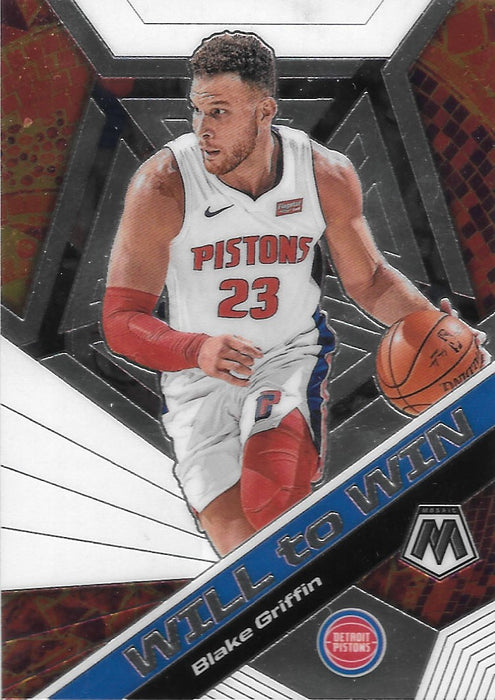 Blake Griffin, Will to Win, 2019-20 Panini Mosaic Basketball NBA