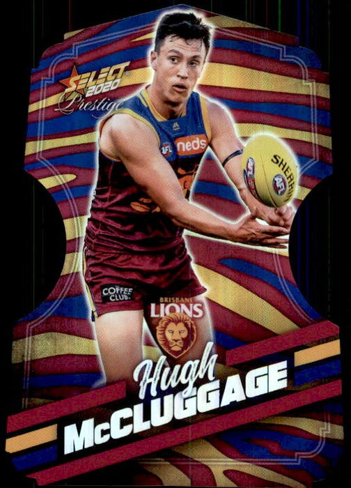 Hugh McCluggage, Zebra Diecut, 2020 Select AFL PRESTIGE Footy Stars