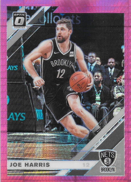 Joe Harris, Pink Prizm, 2019-20 Panini Donruss Optic Basketball NBA