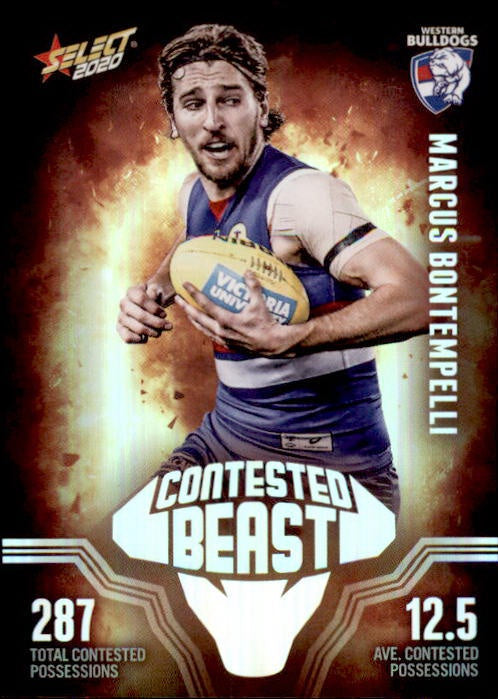Marcus Bontempelli, Contested Beasts, 2020 Select AFL Footy Stars