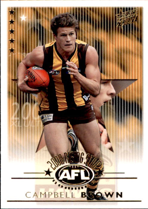 Campbell Brown, Rising Star, 2003 Select AFL Ultra