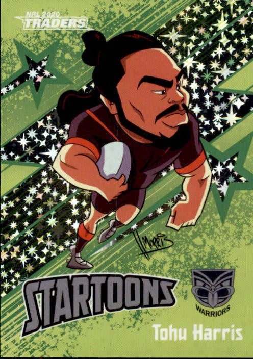 Tohu Harris, Green Startoons, 2020 TLA Traders NRL