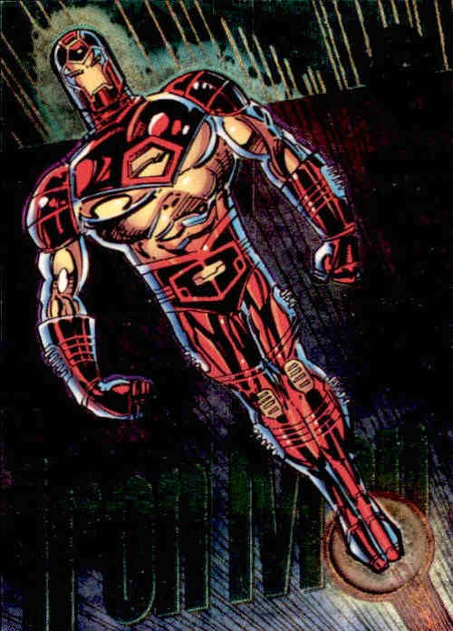 Iron Man, Power Blast, 1994 Fleer Marvel Universe