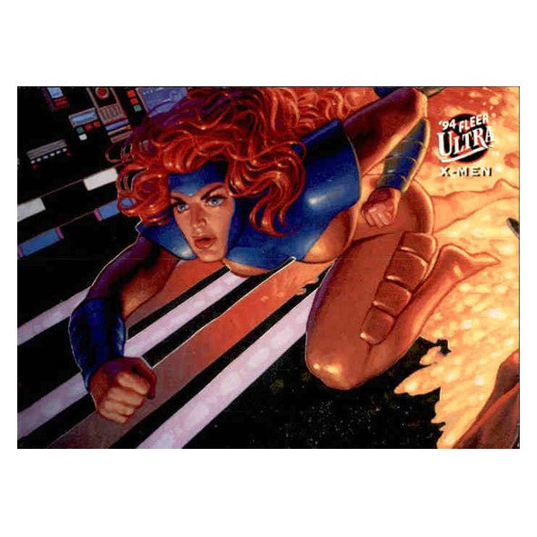 Jean Grey, Portrait, 1994 Fleer Ultra Marvel X-Men