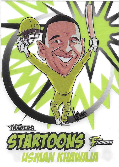 Usman Khawaja, Startoons, 2020-21 TLA Cricket Australia and BBL