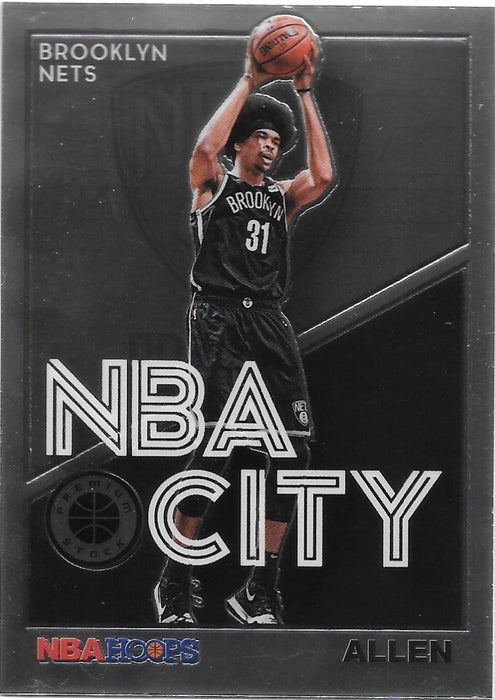 Jarrett Allen, NBA City, 2019-20 Panini Hoops Premium Stock Basketball NBA