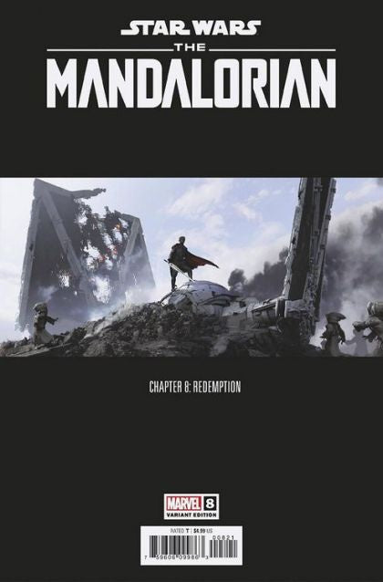 Star Wars The Mandalorian #8 Concept Art Variant Comic