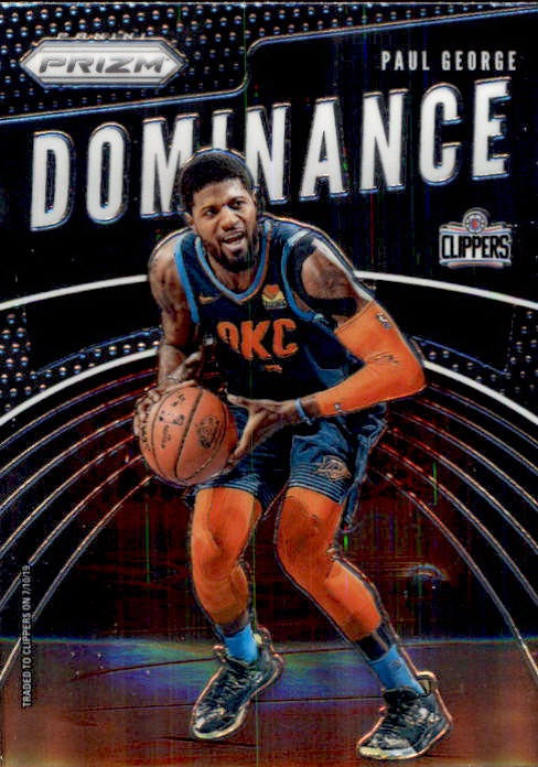 2019-20 Prizm Basketball DOMINANCE Paul George