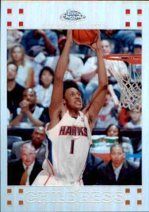 Josh Childress, Refractor, 2007-08 Topps Chrome Basketball NBA