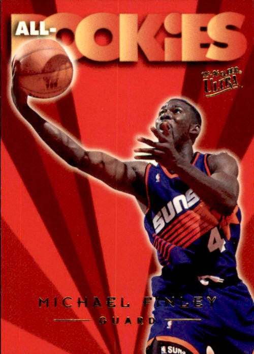 Michael Finley, All Rookies, 1995-96 Fleer Ultra Basketball NBA